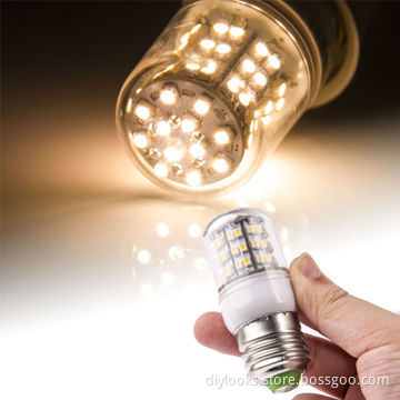 LED Corn Light Lamp with Transparent Cover